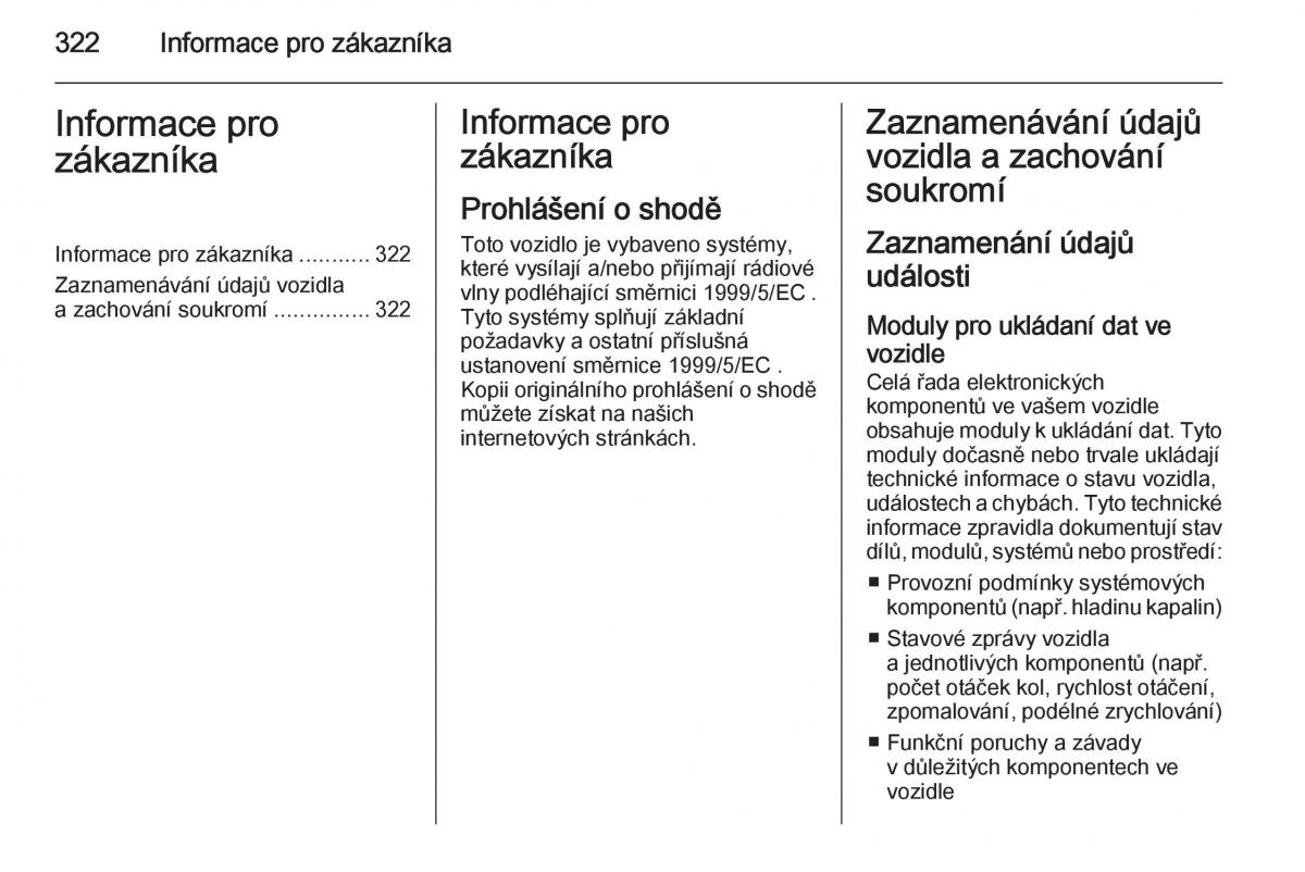 Opel Insignia navod k obsludze / page 324