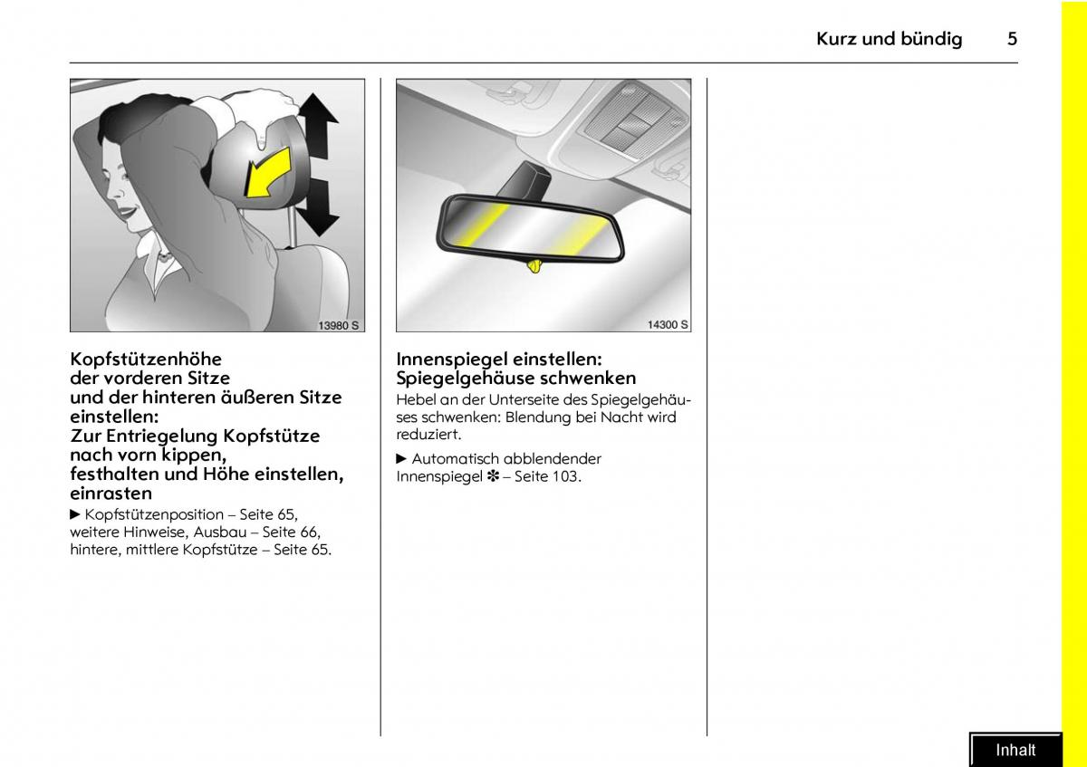 manual  Opel Meriva I 1 A Chevrolet Meriva Vauxhall Meriva Handbuch / page 7