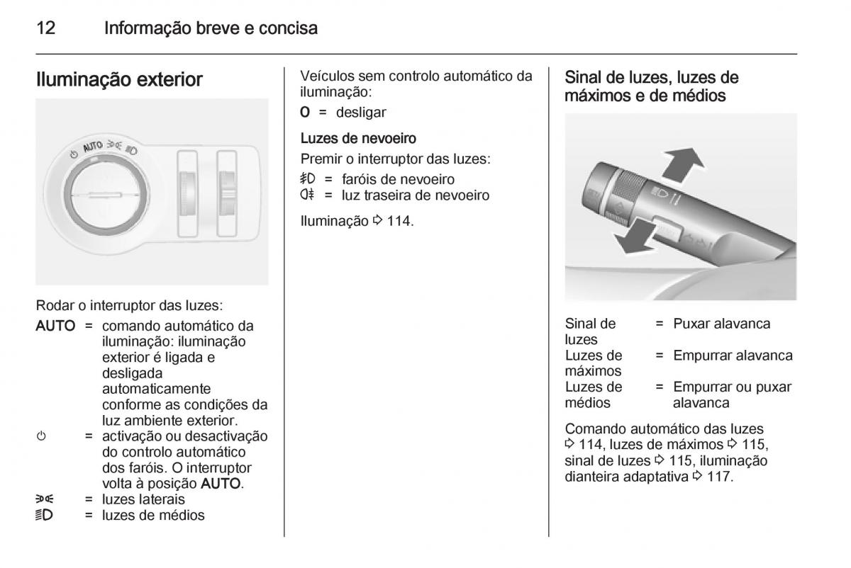 Opel Mokka manual del propietario / page 14