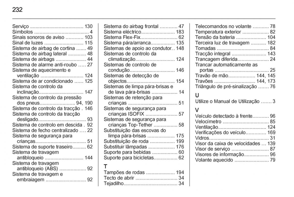 Opel Mokka manual del propietario / page 234