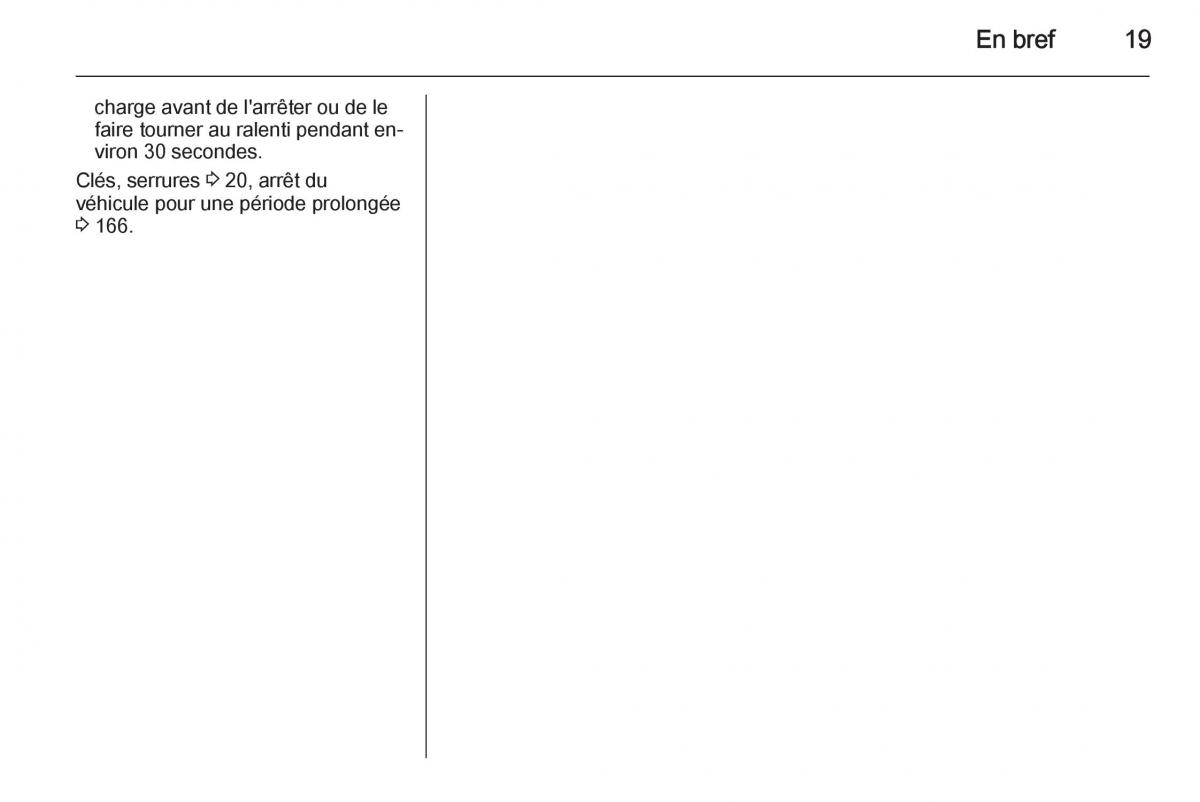 Opel Mokka manuel du proprietaire / page 21