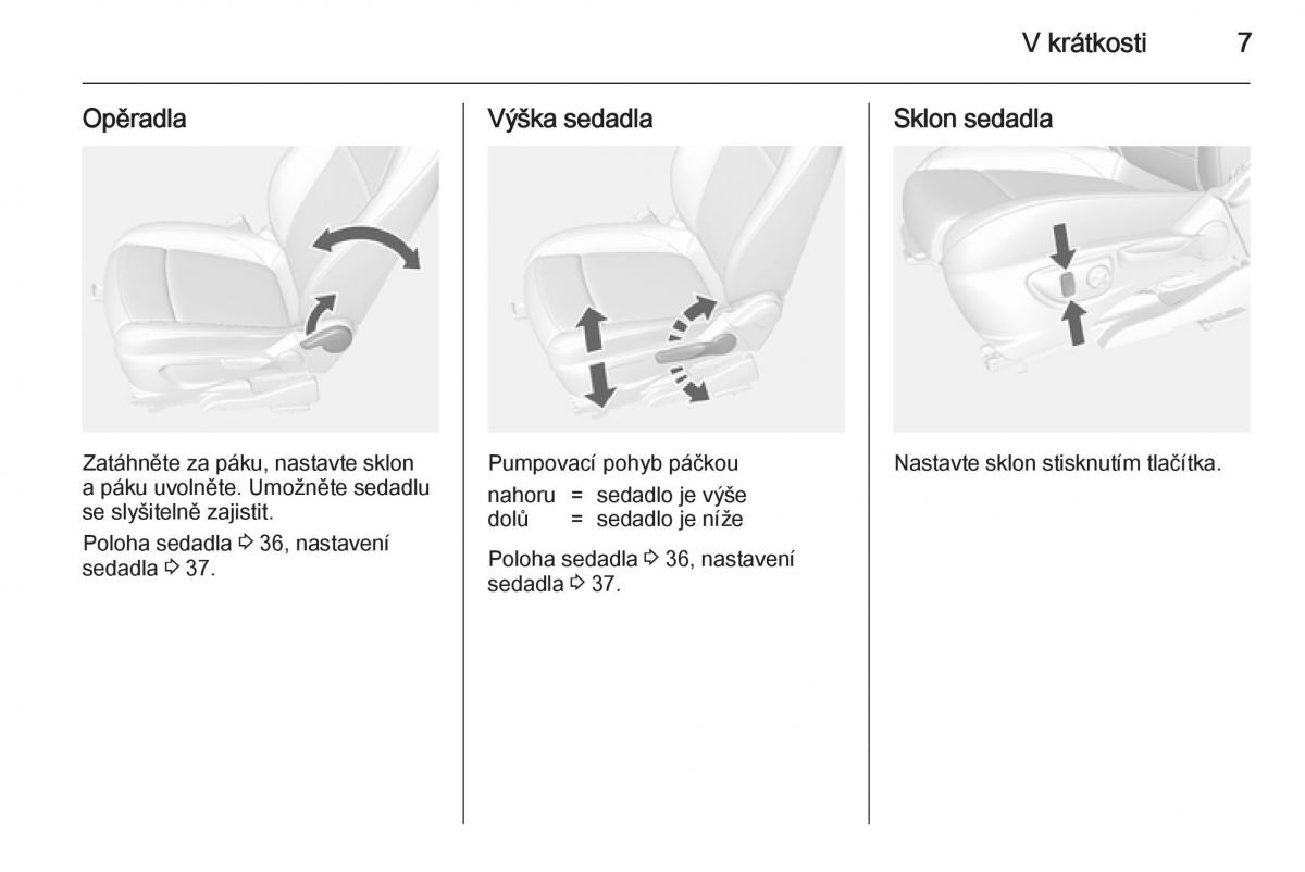 manual  Opel Mokka navod k obsludze / page 9