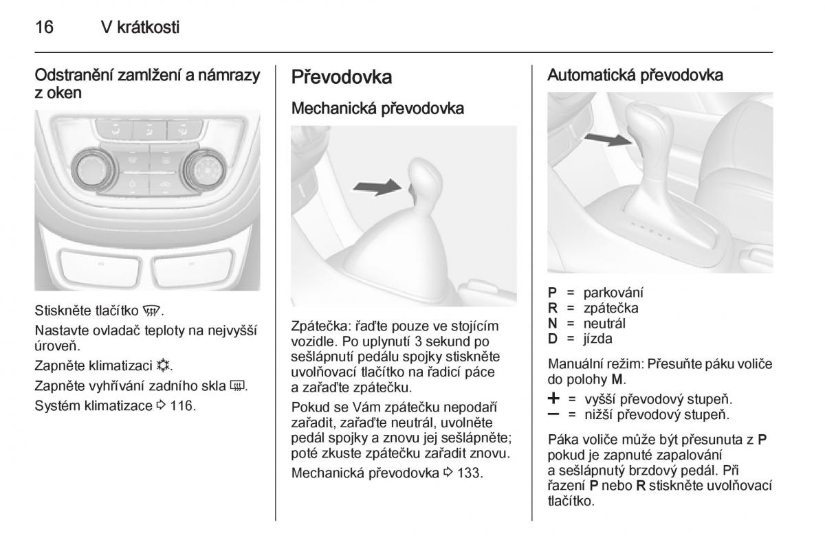 manual  Opel Mokka navod k obsludze / page 18