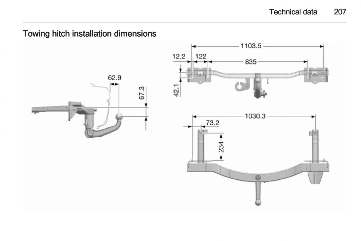 Opel Mokka owners manual / page 209