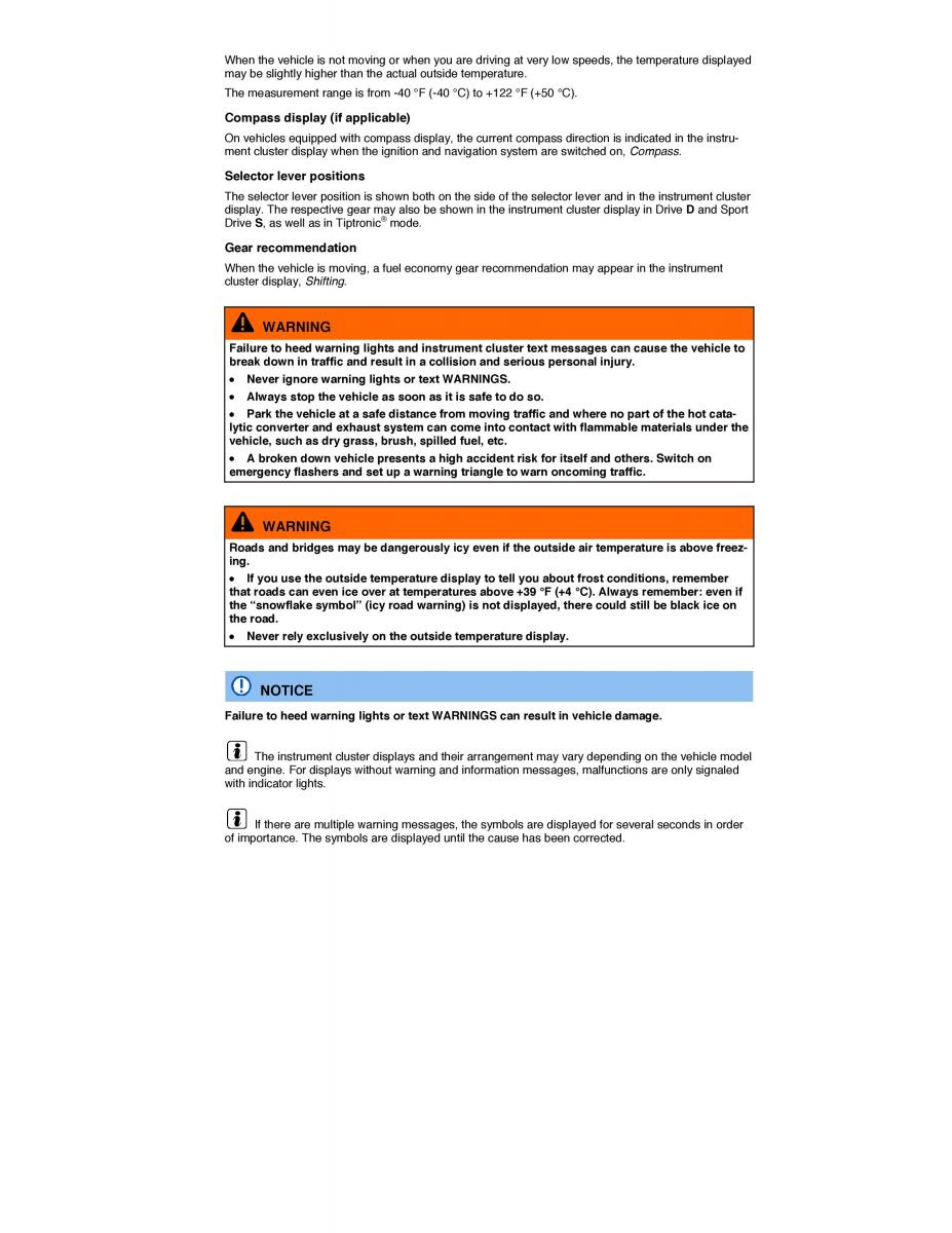 VW CC owners manual / page 14