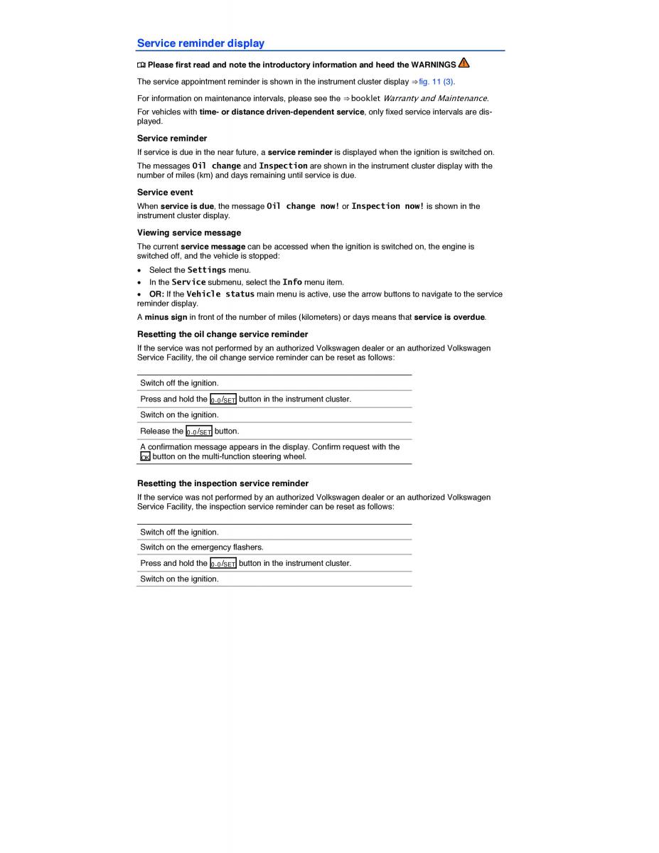 instrukcja obsługi  VW EOS FL owners manual / page 15