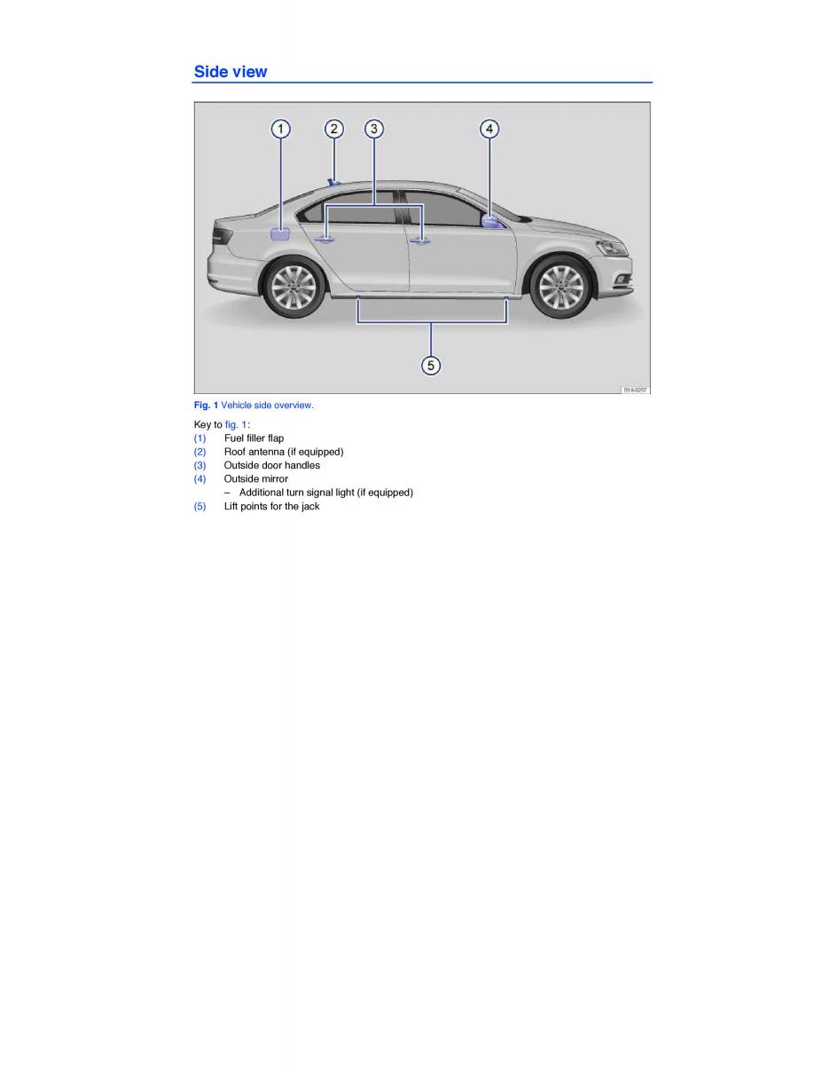VW Jetta VI 6 owners manual / page 1