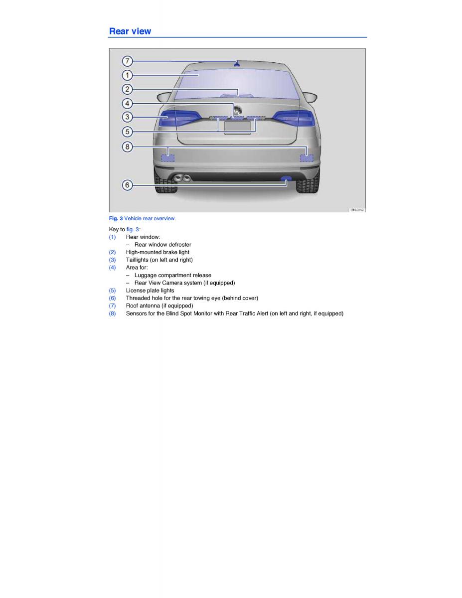 VW Jetta VI 6 owners manual / page 3