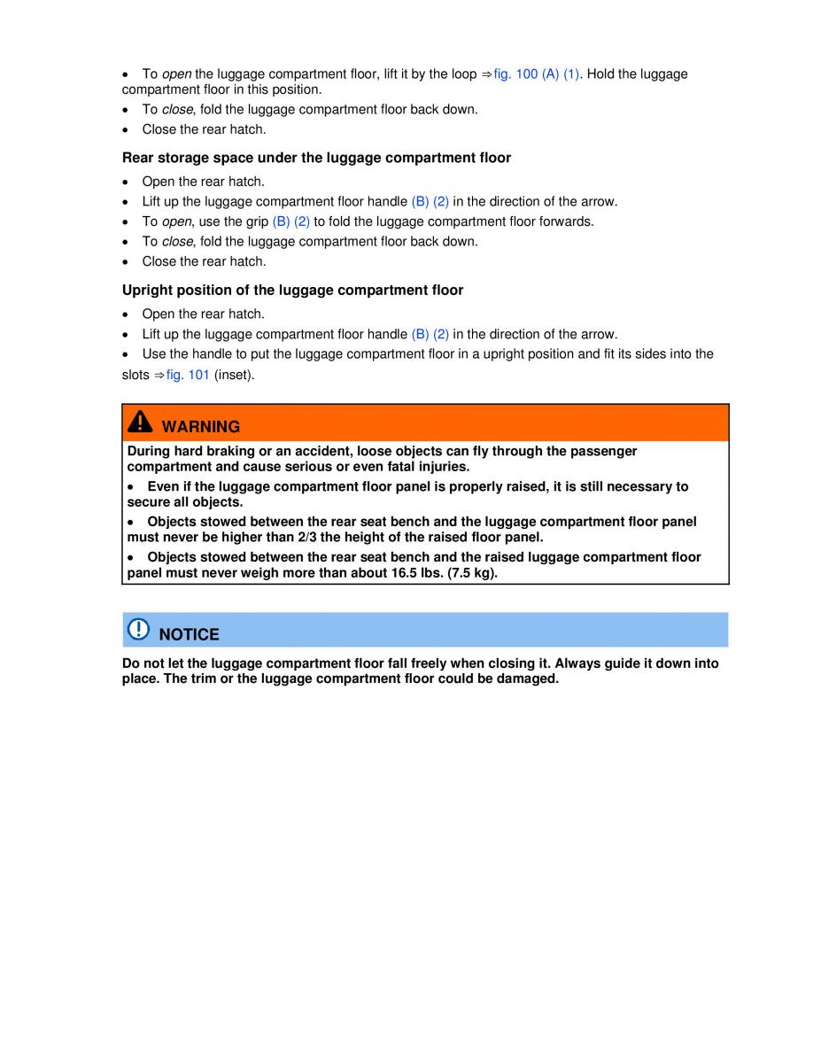 VW Jetta VI SportWagen owners manual / page 125