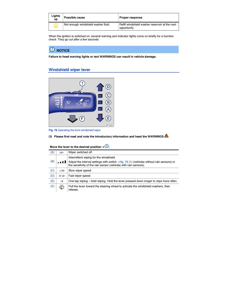VW Jetta VI 6 Hybrid owners manual / page 105