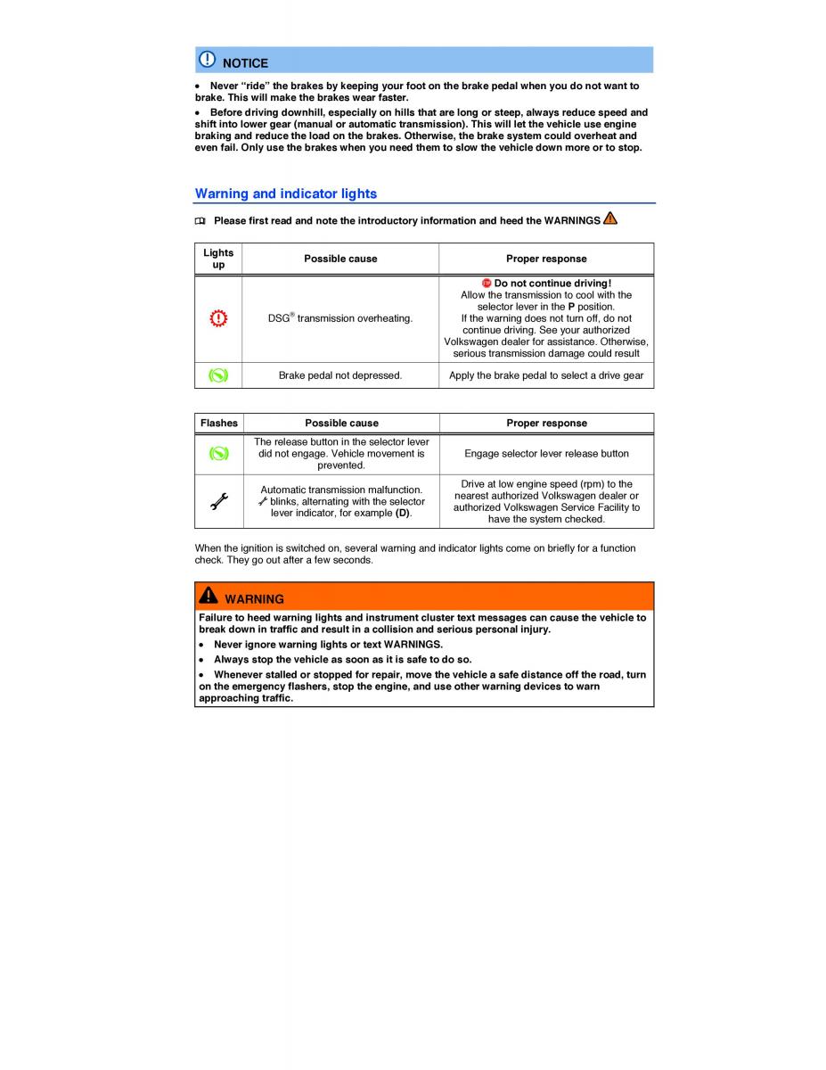 VW Jetta VI 6 Hybrid owners manual / page 185