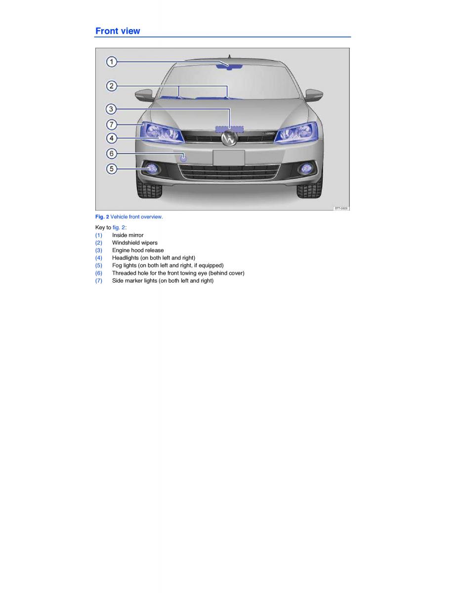 VW Jetta VI 6 Hybrid owners manual / page 2