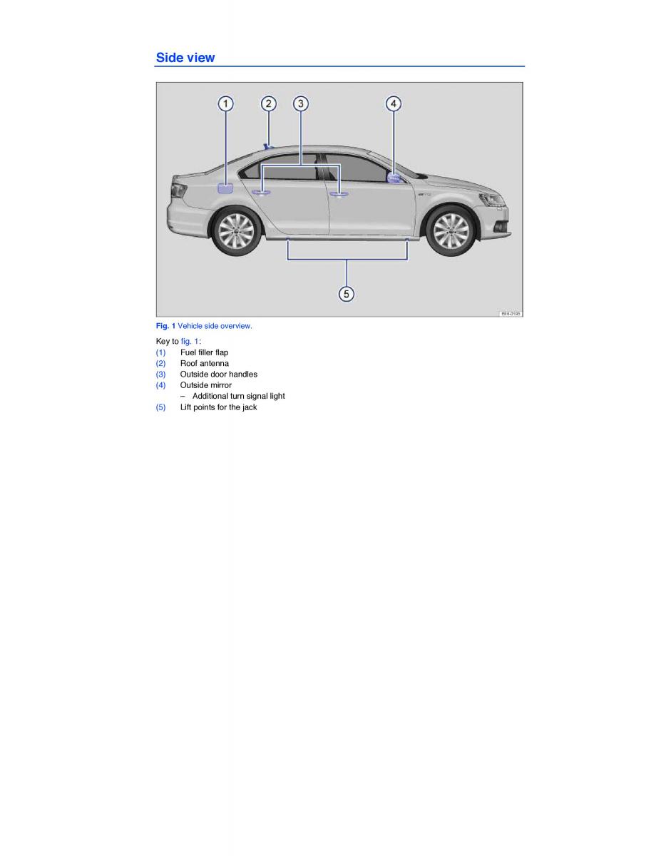VW Jetta VI 6 Hybrid owners manual / page 1