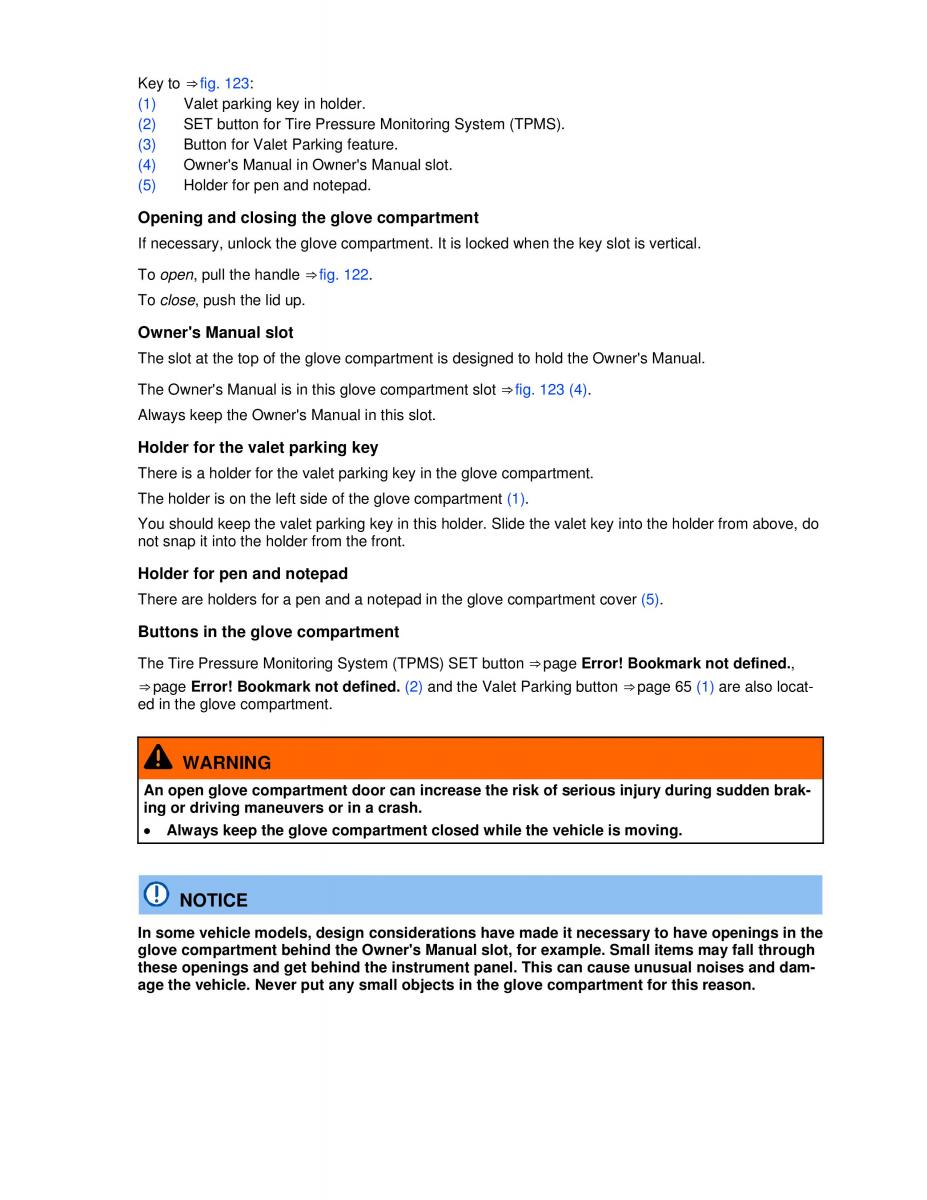 VW Passat B7 NMS owners manual / page 191