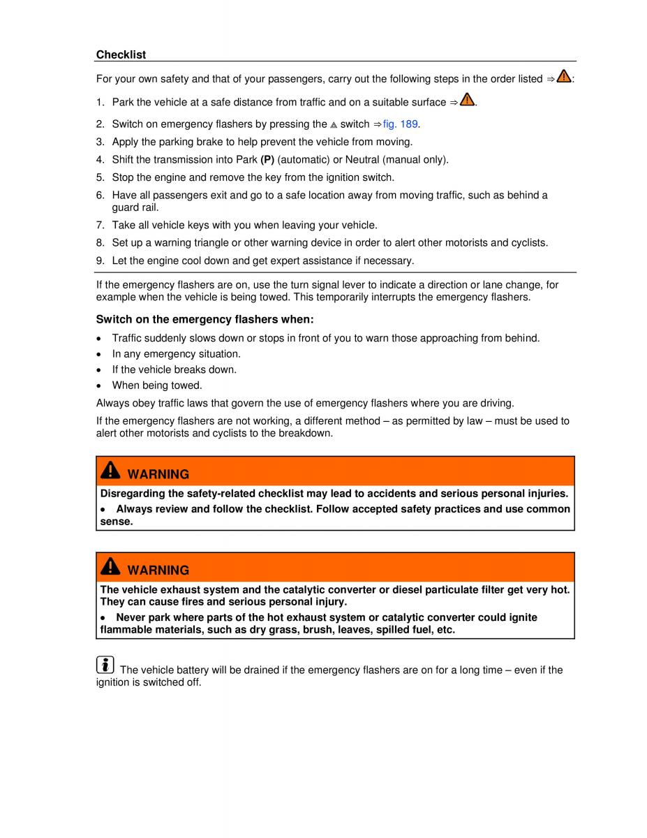 VW Passat B7 NMS owners manual / page 347