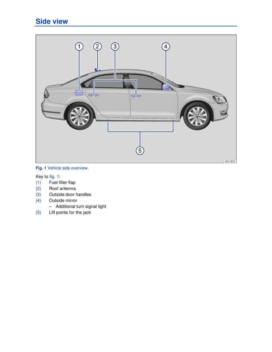 VW Passat B7 NMS owners manual / page 1