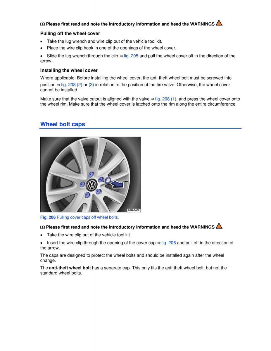 VW Passat B7 NMS owners manual / page 362