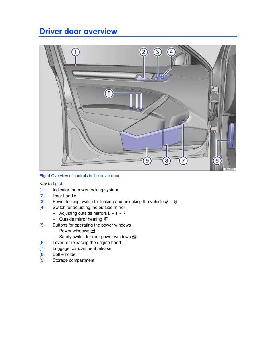 manual  VW Passat B7 NMS owners manual / page 4