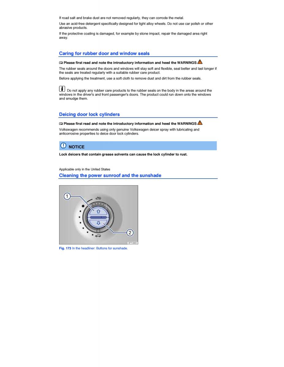 VW Tiguan owners manual / page 336
