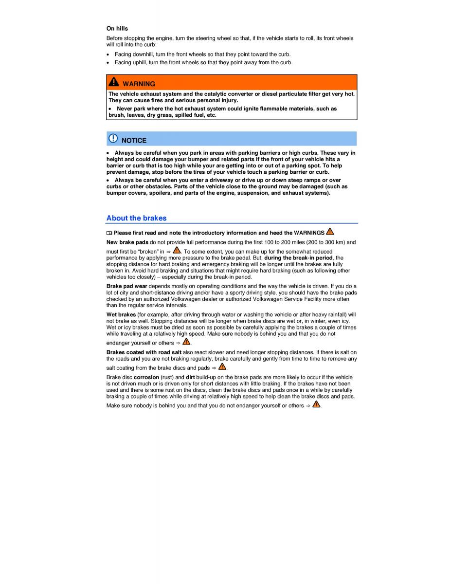 VW Touareg II 2 owners manual / page 390