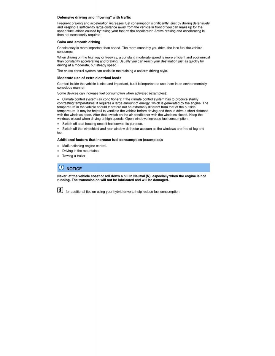 VW Touareg II 2 owners manual / page 398