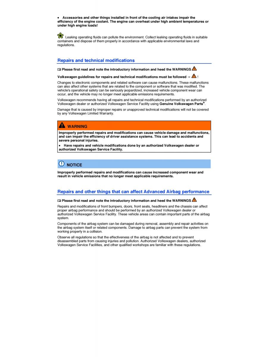 VW Touareg II 2 owners manual / page 514