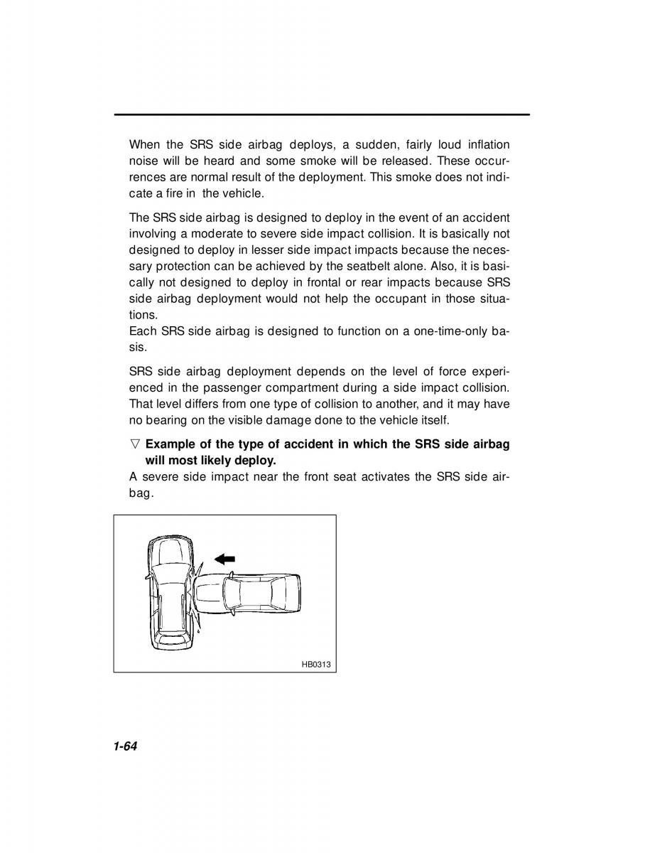 Subaru Outback Legacy owners manual / page 84