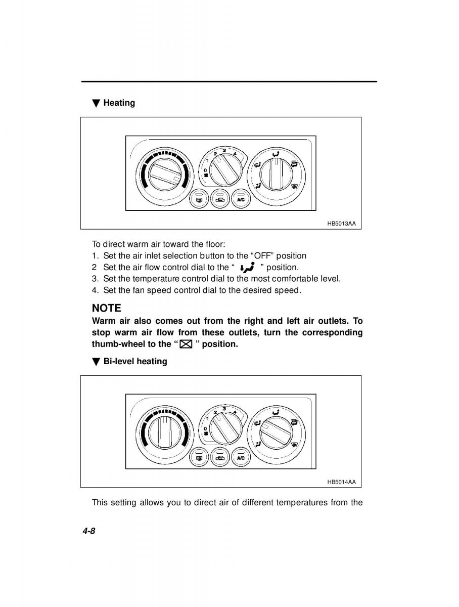 Subaru Outback Legacy owners manual / page 164