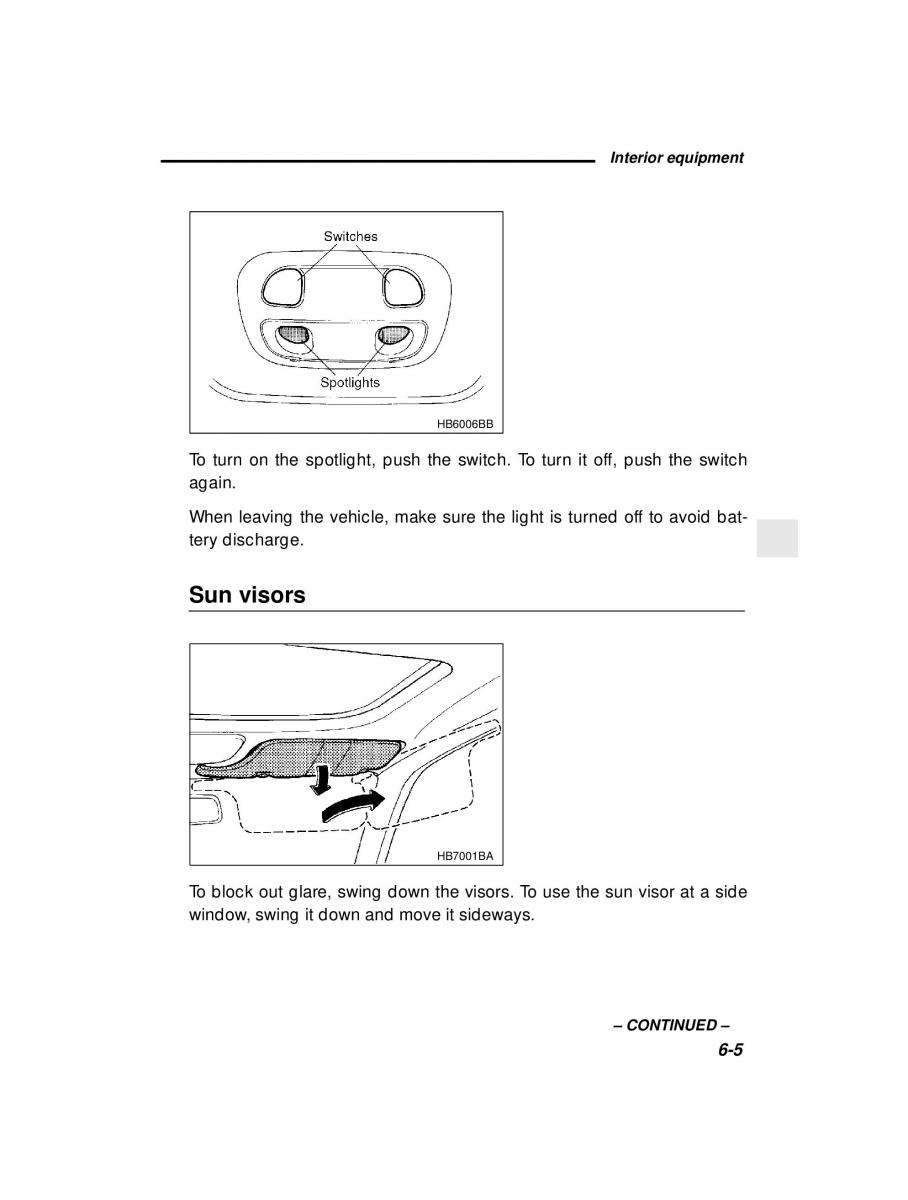 Subaru Outback Legacy owners manual / page 221