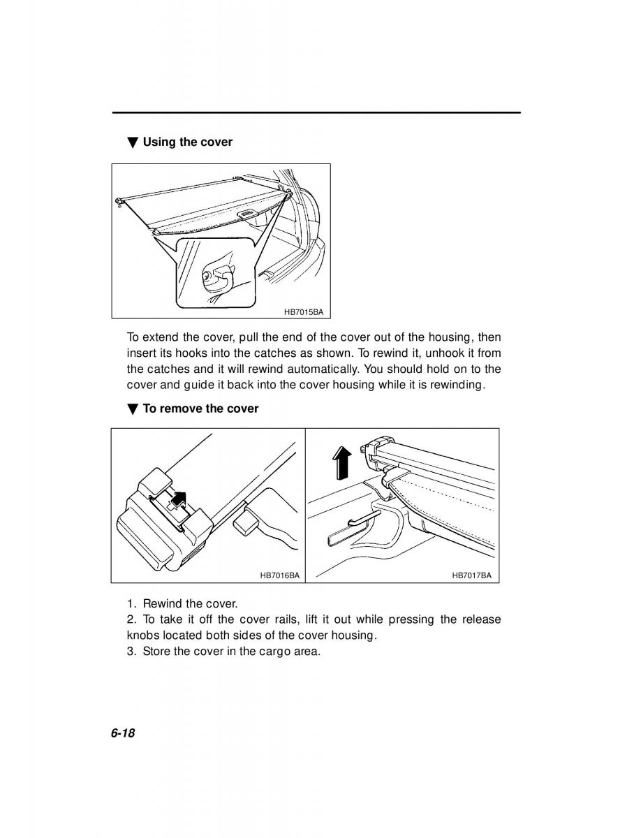 Subaru Outback Legacy owners manual / page 234