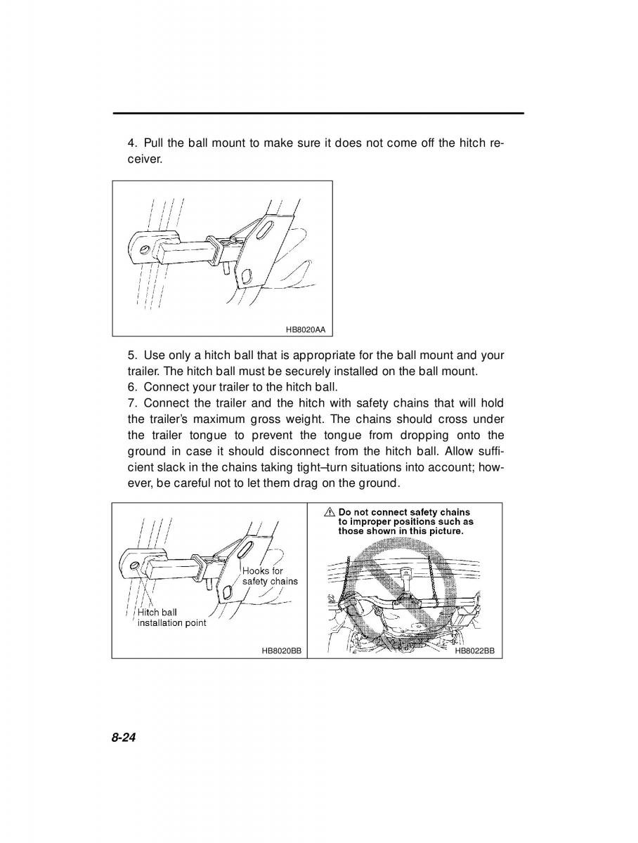 Subaru Outback Legacy owners manual / page 290