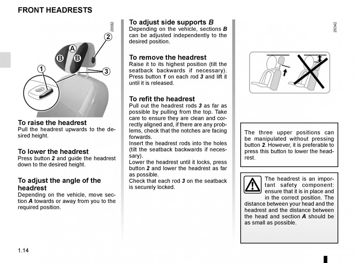 Renault Scenic III 3 owners manual / page 20