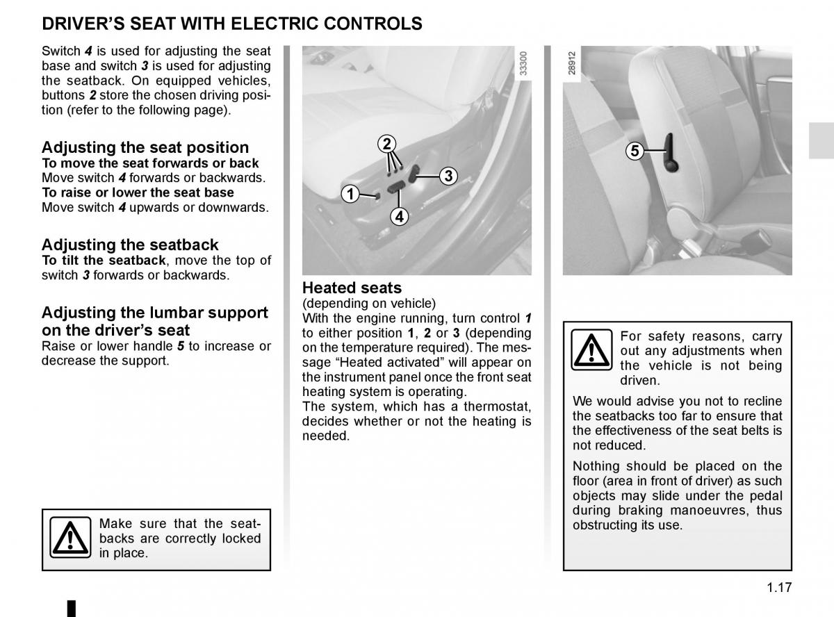 Renault Scenic III 3 owners manual / page 23