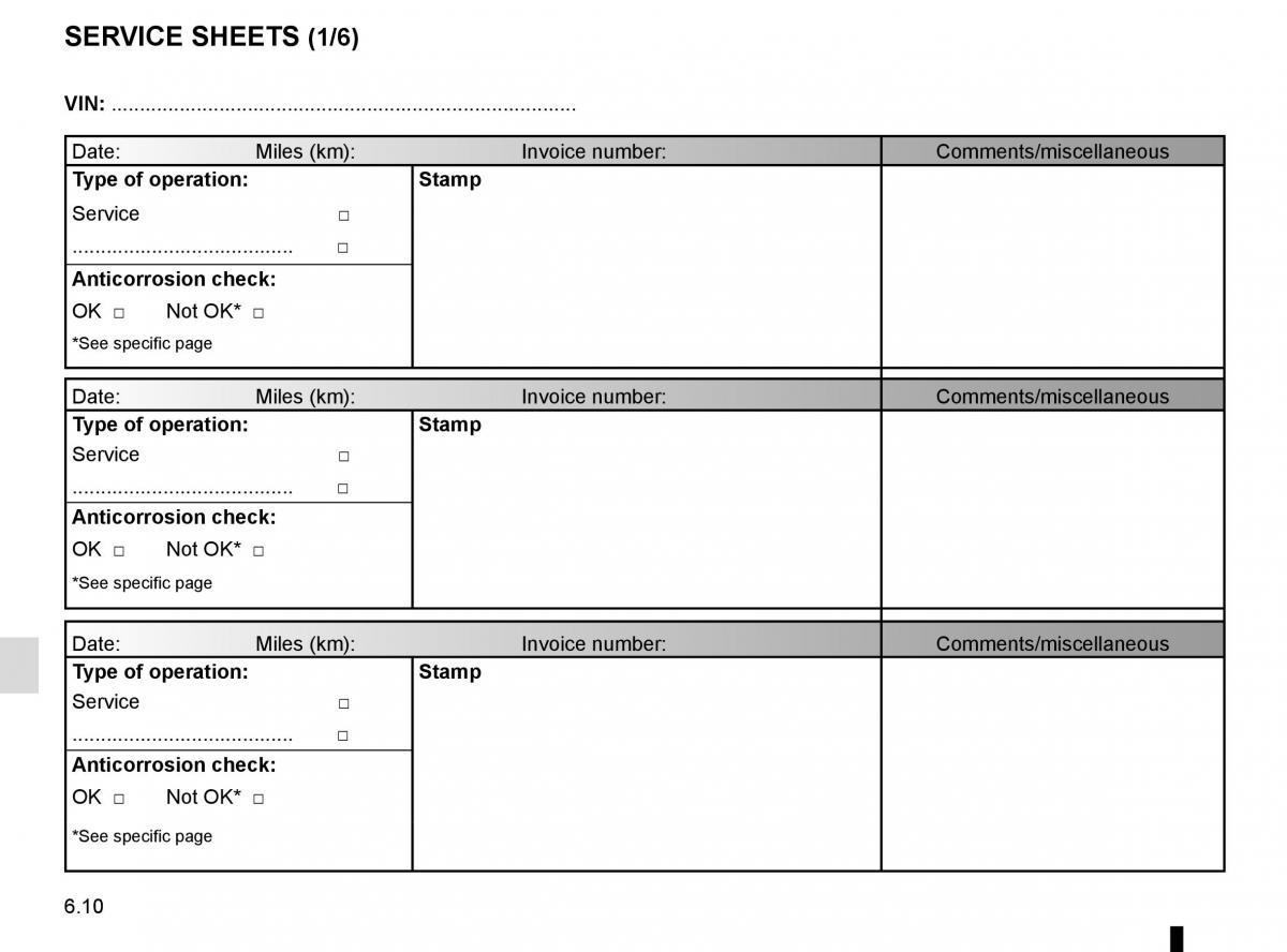 Renault Scenic III 3 owners manual / page 250