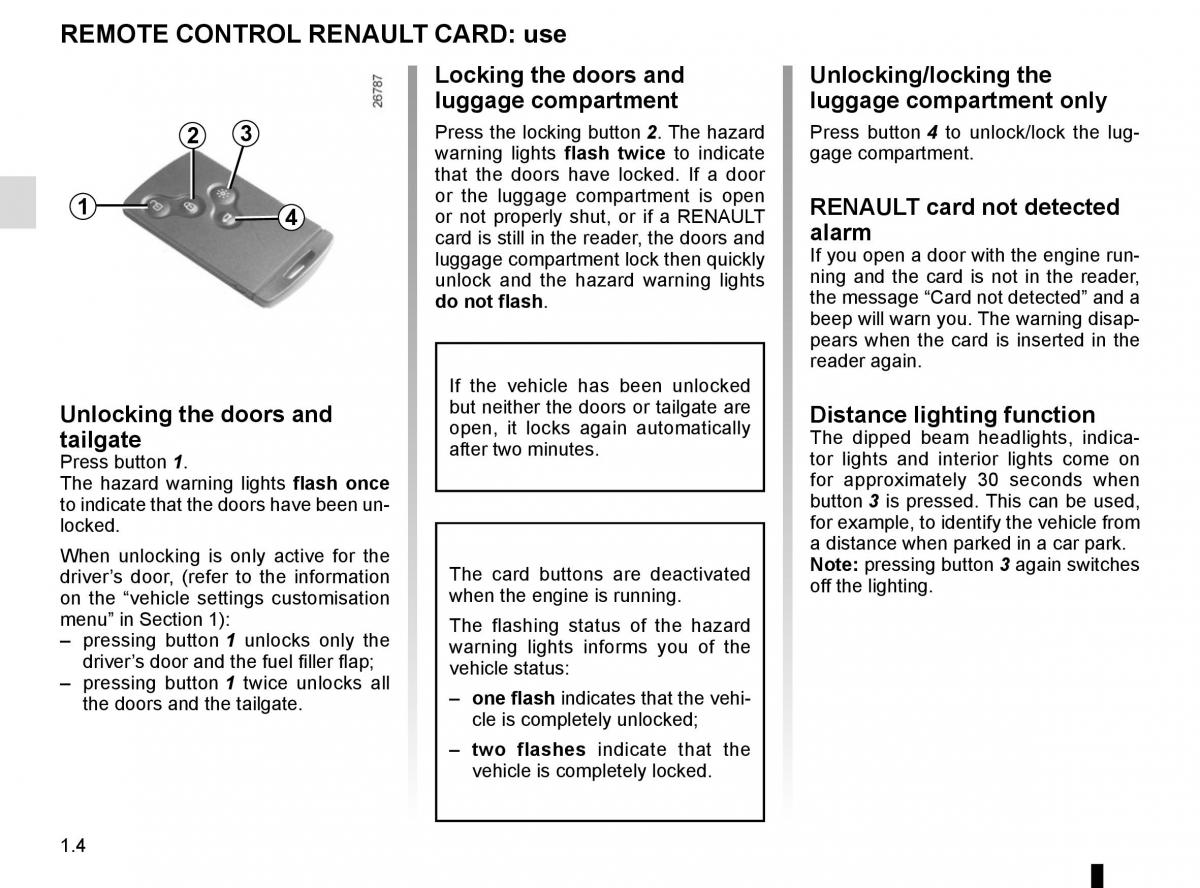 Renault Scenic III 3 owners manual / page 10