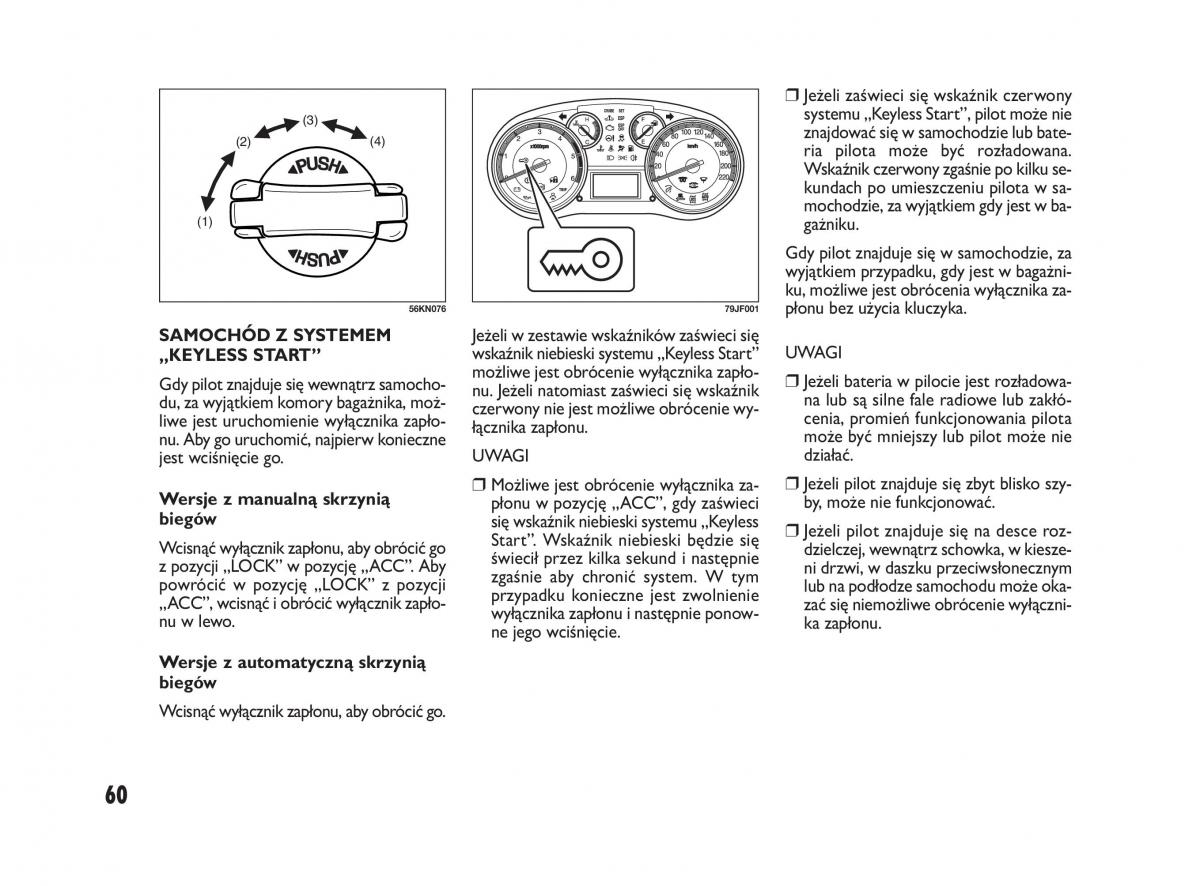 Fiat Sedici instrukcja obslugi / page 64