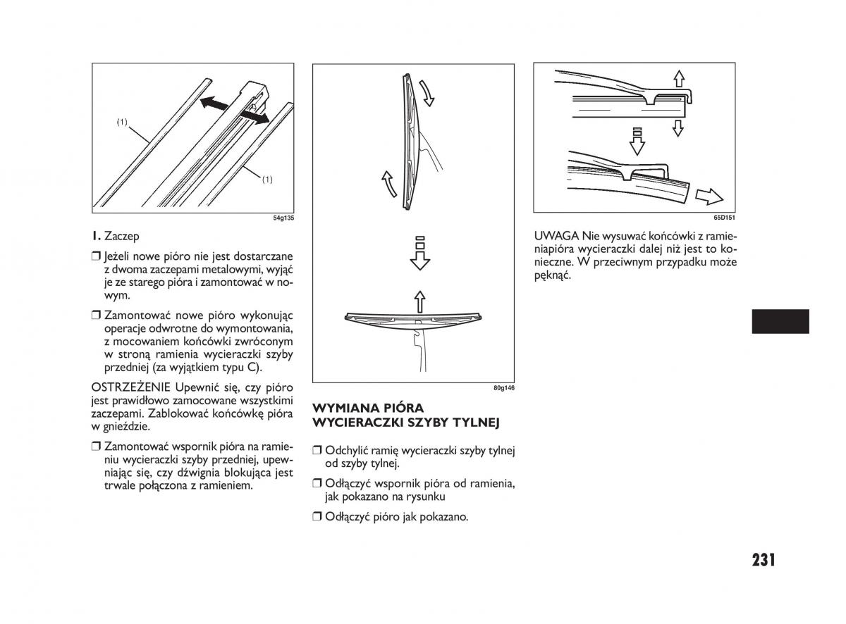 Fiat Sedici instrukcja obslugi / page 235