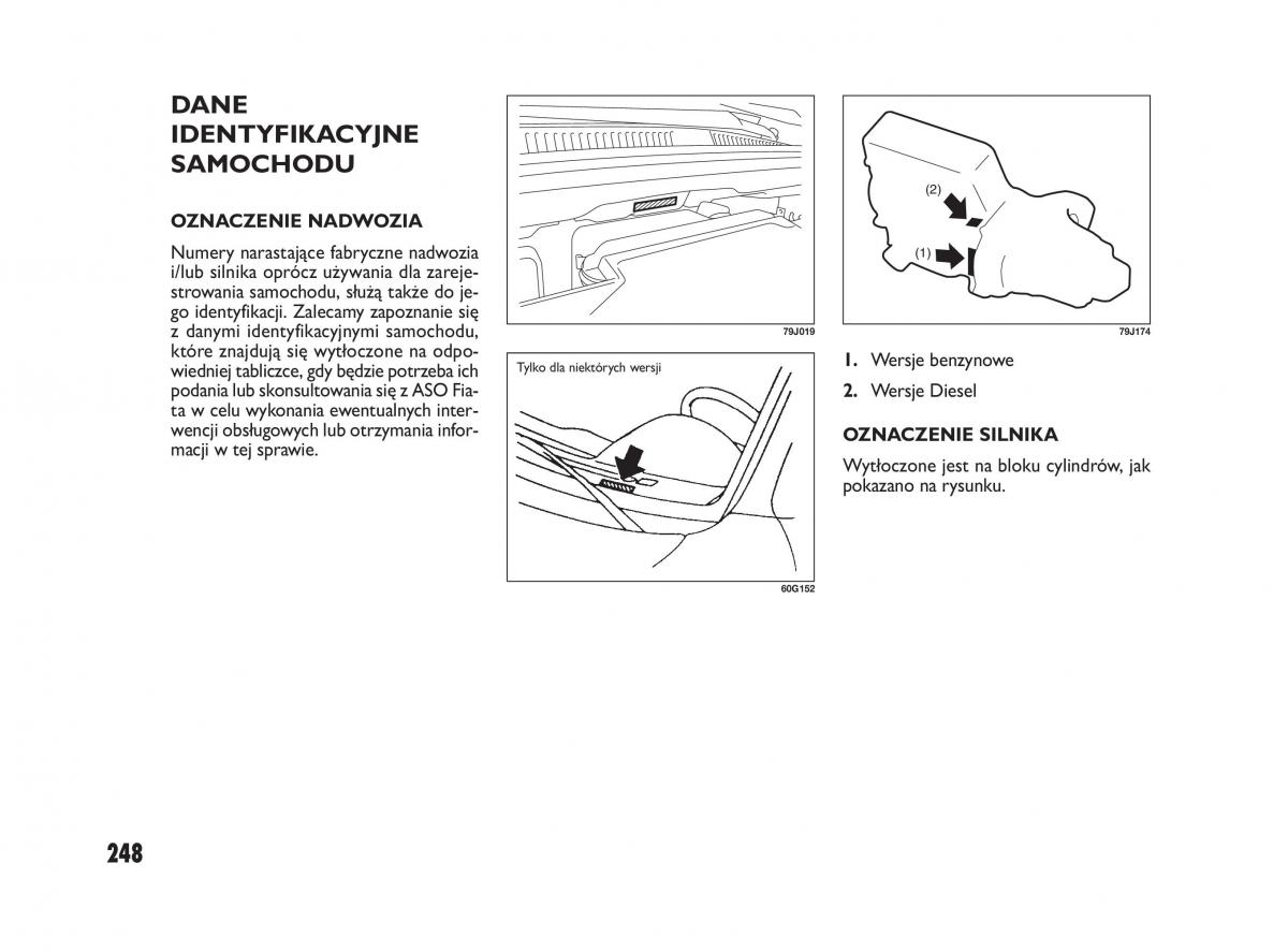Fiat Sedici instrukcja obslugi / page 252