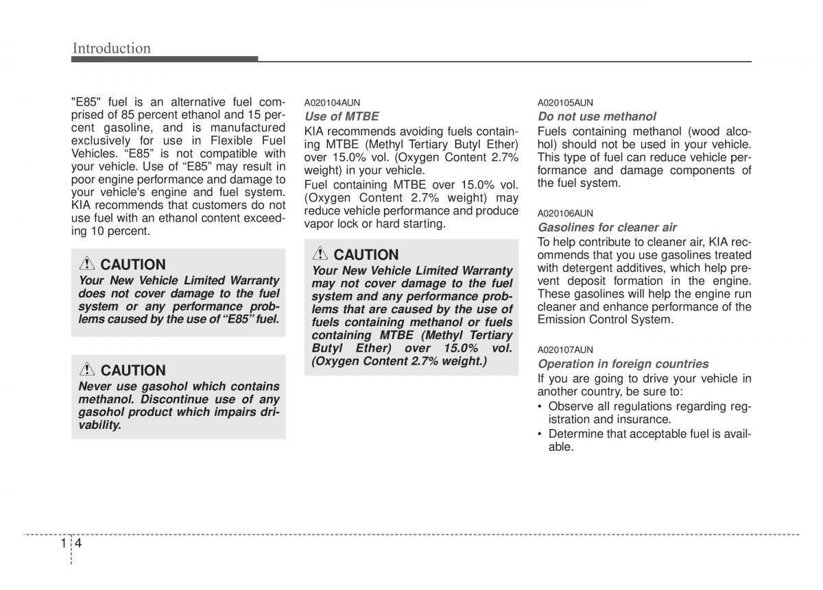 manual  Kia Optima Magentis Lotze owners manual / page 8