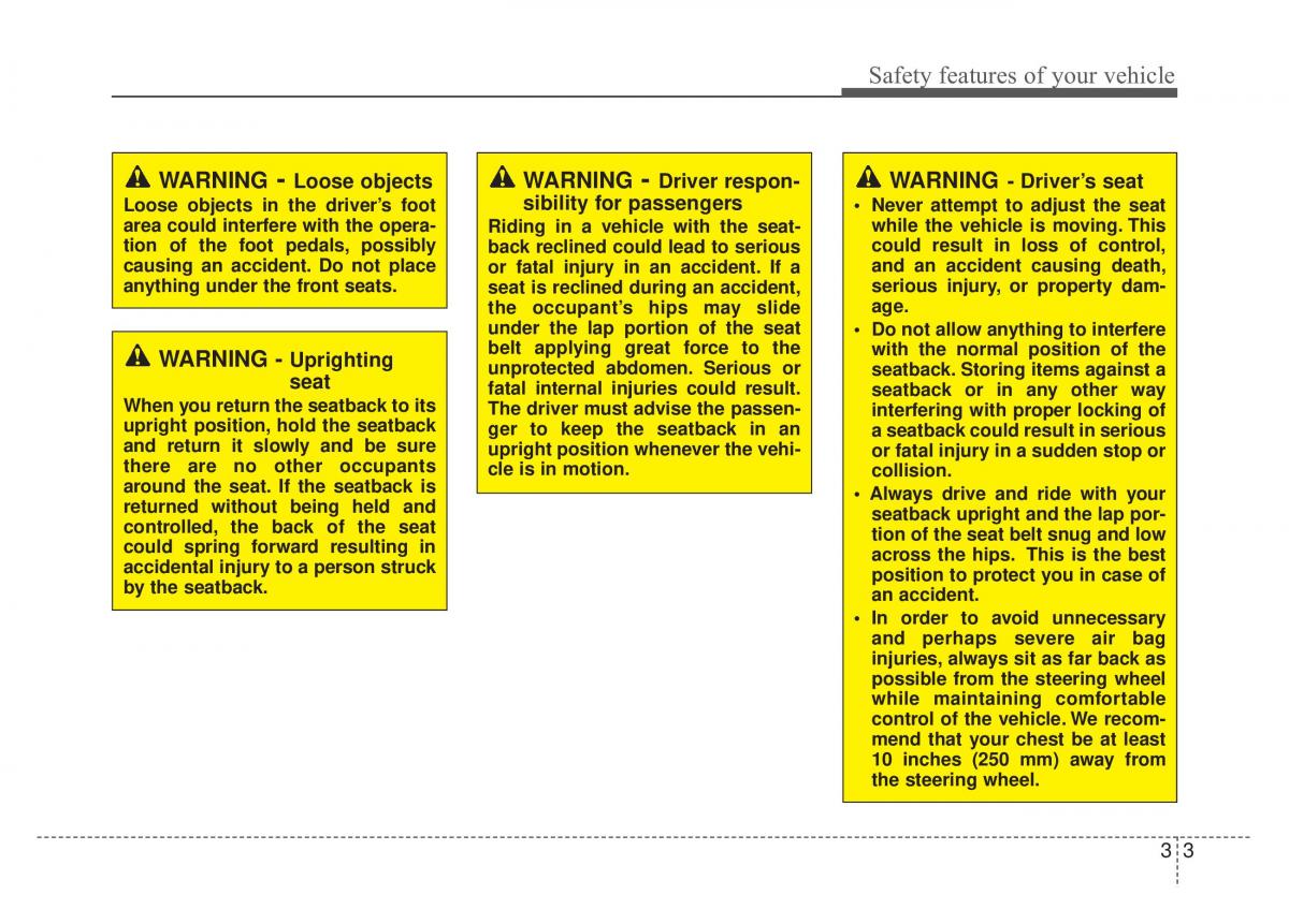 Kia Optima Magentis Lotze owners manual / page 19