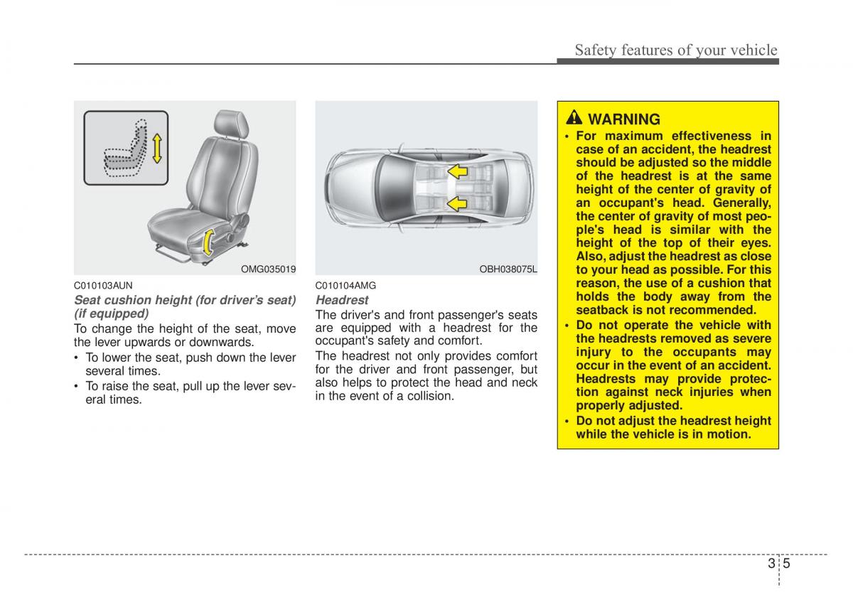 manual  Kia Optima Magentis Lotze owners manual / page 21