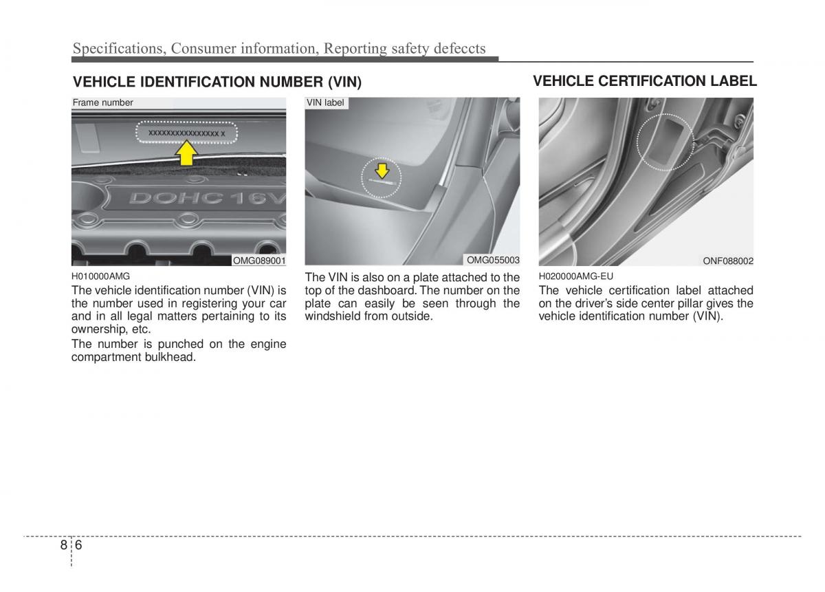 Kia Optima Magentis Lotze owners manual / page 354