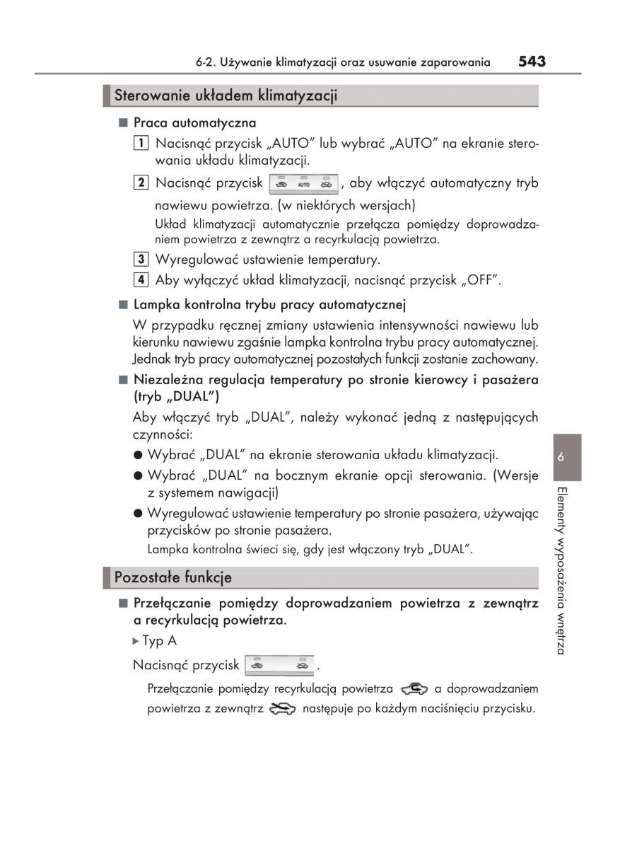instrukcja obsługi Lexus RX Lexus RX 450h IV 4 instrukcja / page 543