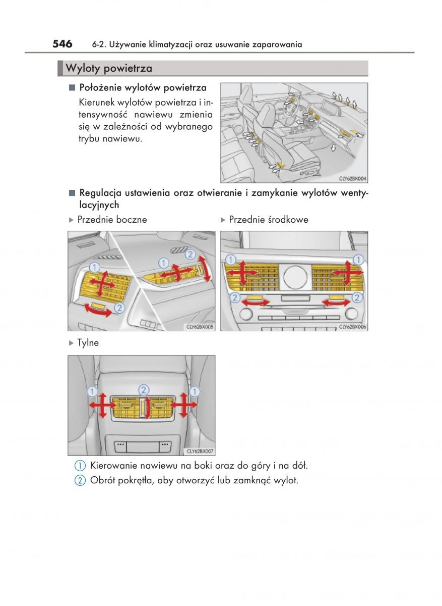 Lexus RX 450h IV 4 instrukcja obslugi / page 546