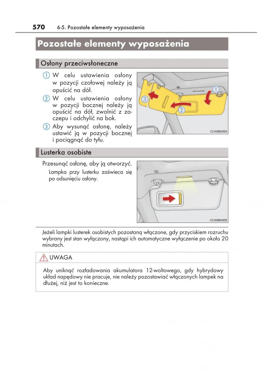 Lexus RX 450h IV 4 instrukcja obslugi / page 570