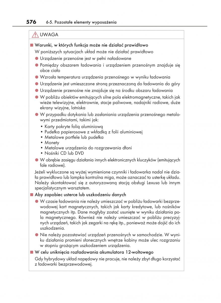Lexus RX 450h IV 4 instrukcja obslugi / page 576