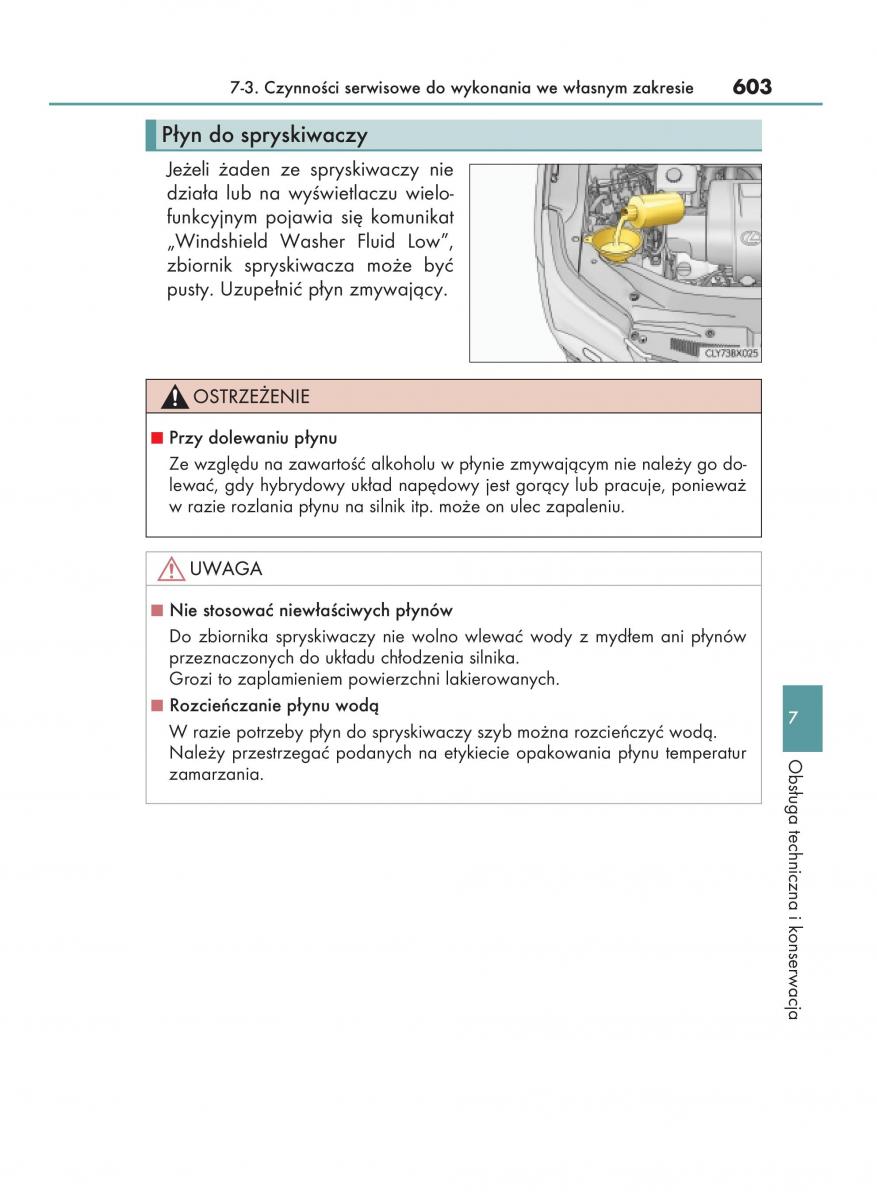 Lexus RX 450h IV 4 instrukcja obslugi / page 603