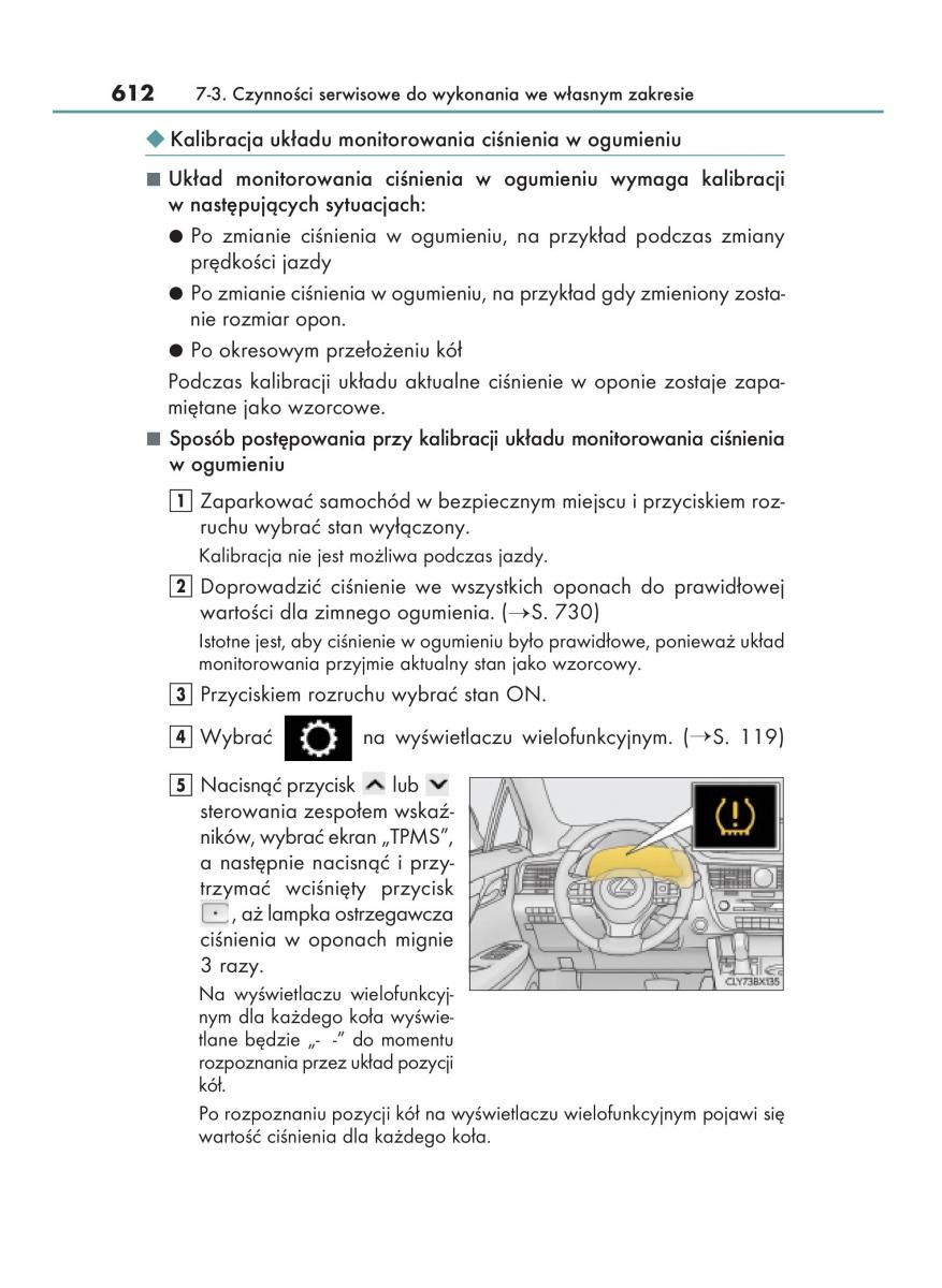 Lexus RX 450h IV 4 instrukcja obslugi / page 612