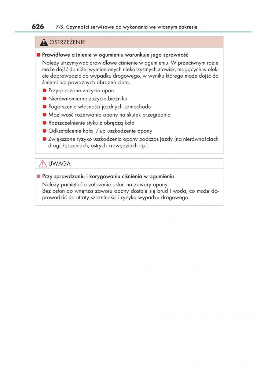 Lexus RX 450h IV 4 instrukcja obslugi / page 626