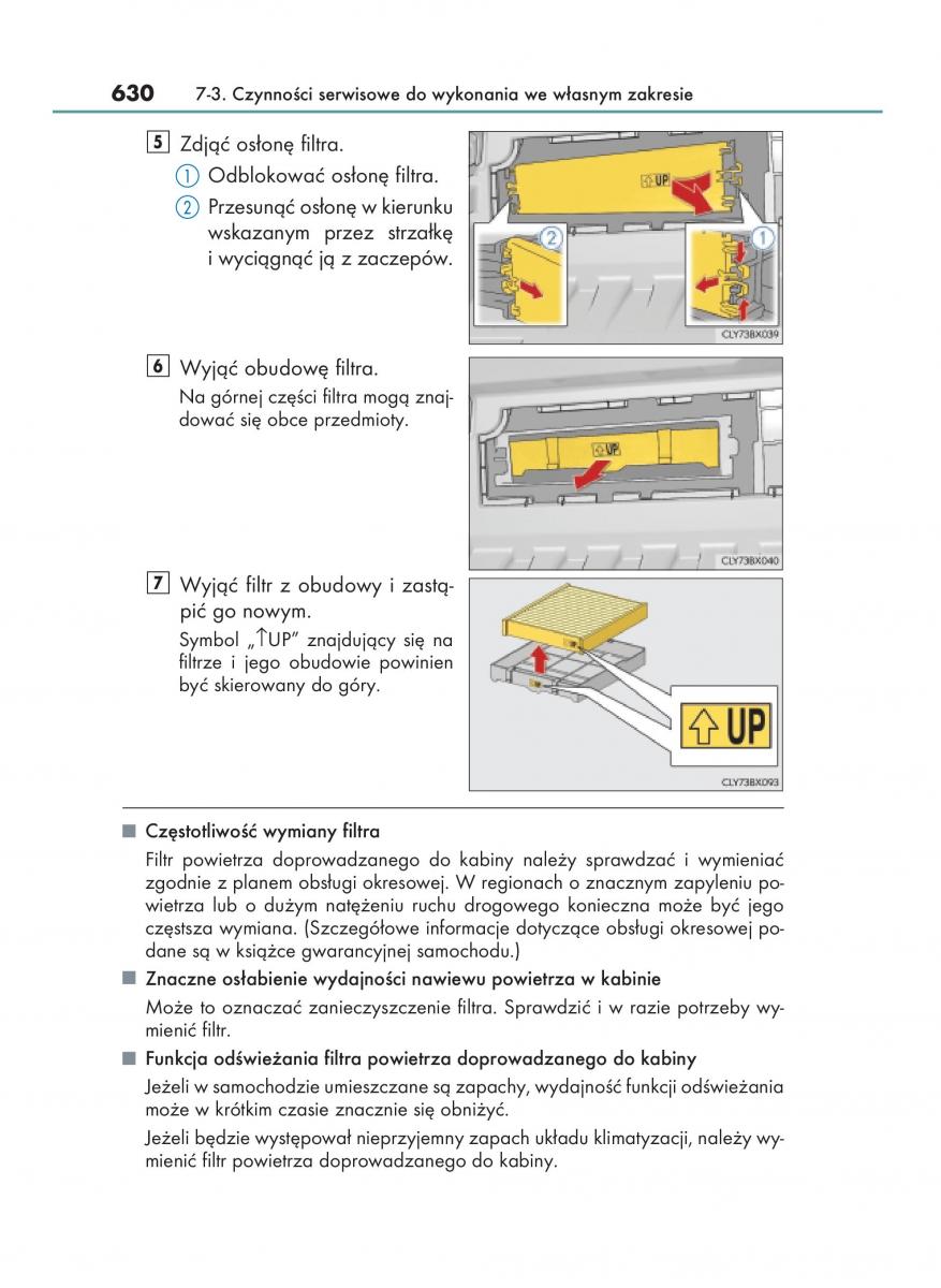 Lexus RX 450h IV 4 instrukcja obslugi / page 630